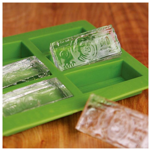 Cold Hard Cash Ice Cube Tray